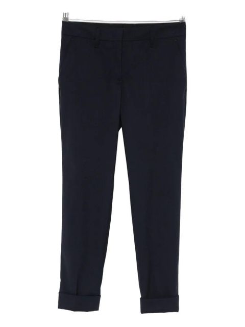 Prada concealed-fastening trousers - Blue