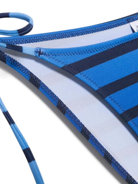 Jean Paul Gaultier Marinière Dégradé bikini - Blue