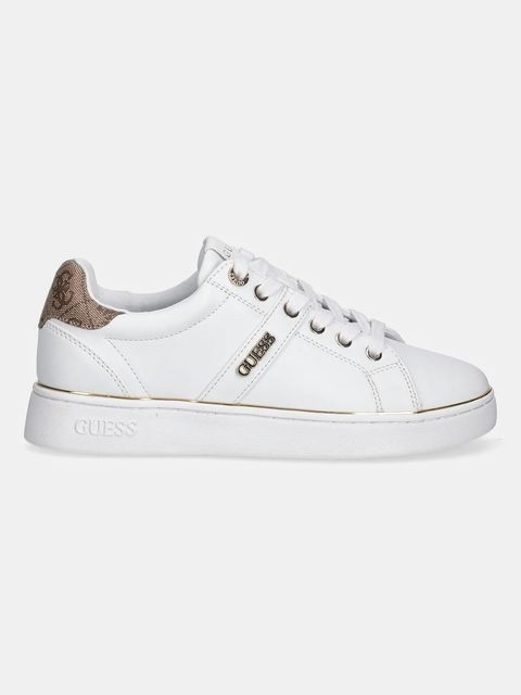 Guess sneakersy BRITZ damskie kolor biały FLFBTZ ELE12 - zdjęcie produktu nr 2