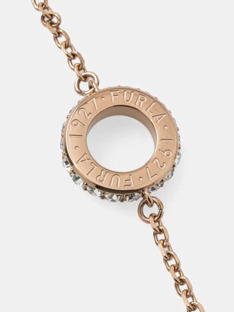 Furla zegarek i bransoletka kolor beżowy FGWJ001BU
