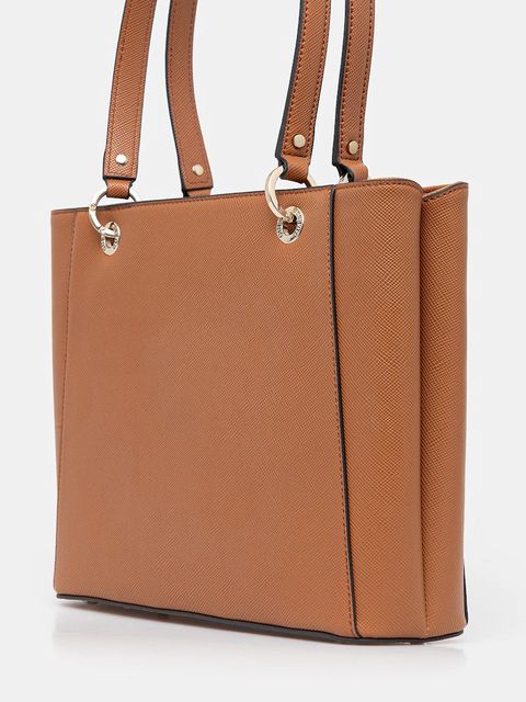 Guess torebka NOELLE kolor brązowy HWZG96 72250