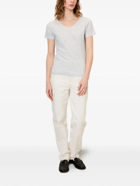 American Vintage Gamipy V-neck T-shirt - Grey