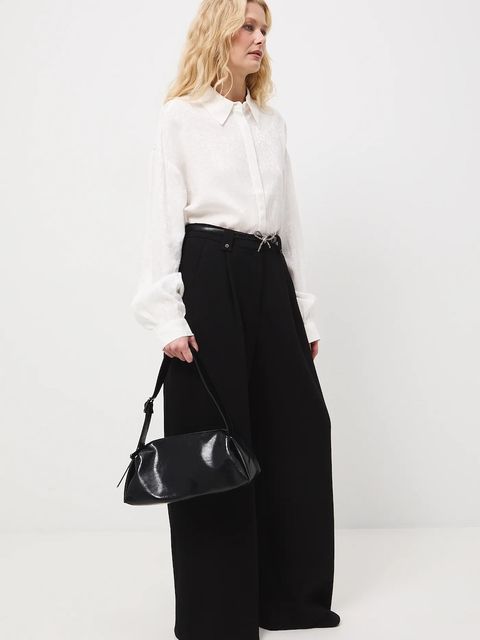 Medicine koszula damska kolor beżowy regular z kołnierzykiem klasycznym - zdjęcie produktu nr 2