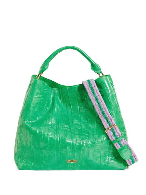 Essentiel Antwerp logo-plaque tote bag - Green - zdjęcie produktu nr 1