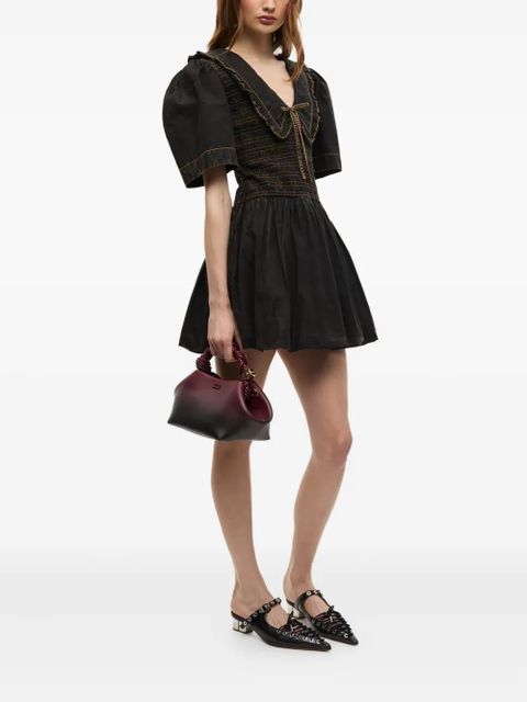 GANNI Bou tote bag - Red