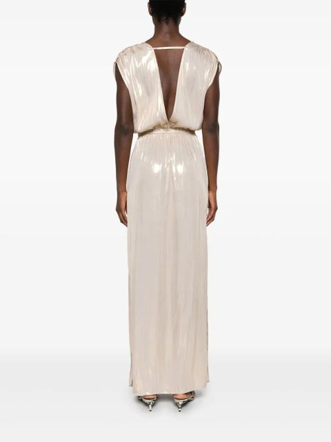 Zadig&Voltaire Ritmic maxi dress - Gold