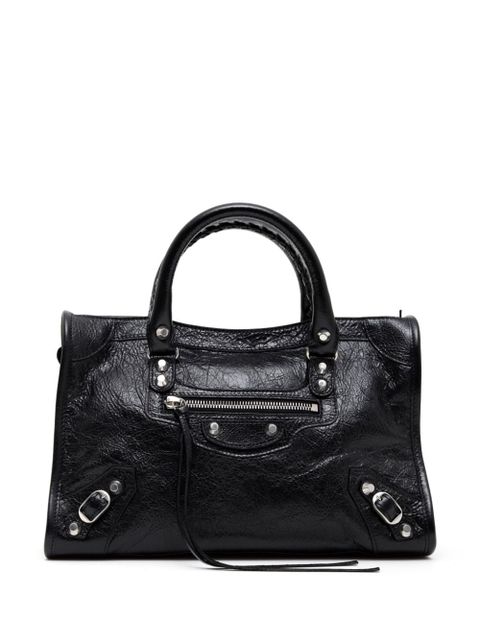 Balenciaga small Le City leather tote bag - Black - zdjęcie produktu nr 1