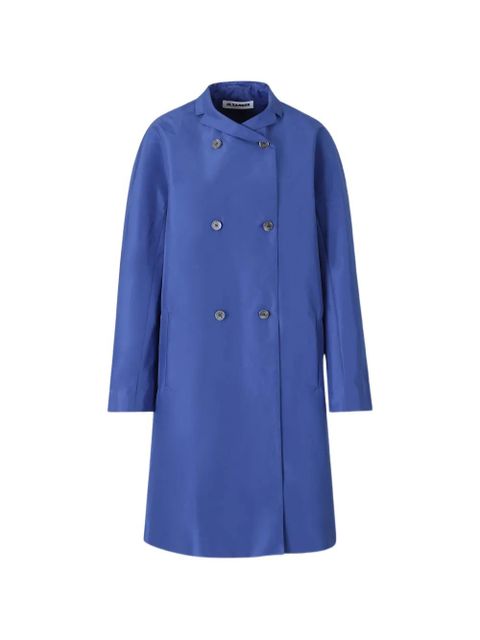 Jil Sander double-breasted coat - Blue - zdjęcie produktu nr 1