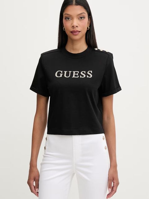 Guess t-shirt damski bawełniany MARINA - zdjęcie produktu nr 1