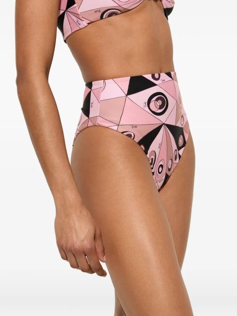 PUCCI Occhi print bikini bottom - Pink