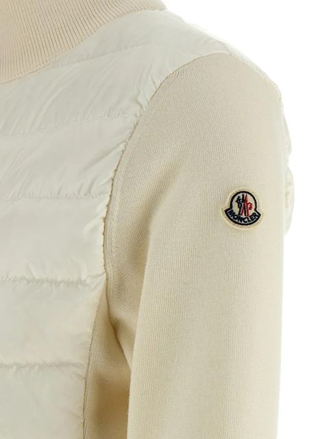 Moncler quilted jacket - Neutrals