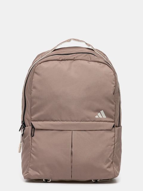 adidas Performance plecak GYM damski kolor brązowy duży gładki JM2740 - zdjęcie produktu nr 1