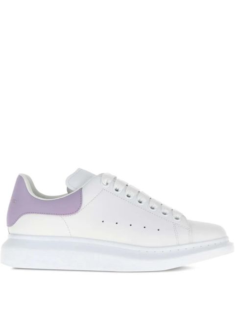 Alexander McQueen Oversized leather sneakers - White - zdjęcie produktu nr 1