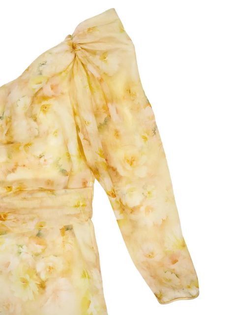 ZIMMERMANN Crush midi dress - Yellow - zdjęcie produktu nr 2