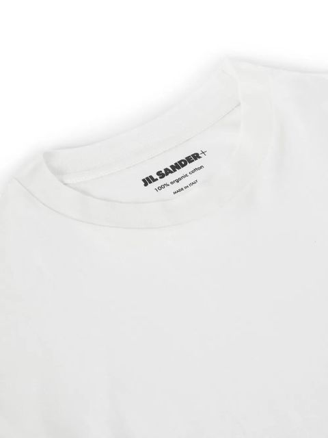 Jil Sander logo-patch T-shirt (pack of three) - White