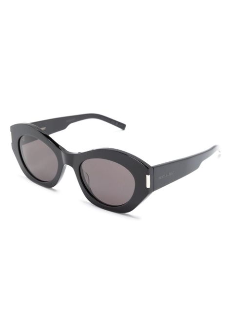 Saint Laurent Eyewear cat-eye sunglasses - Black - zdjęcie produktu nr 2