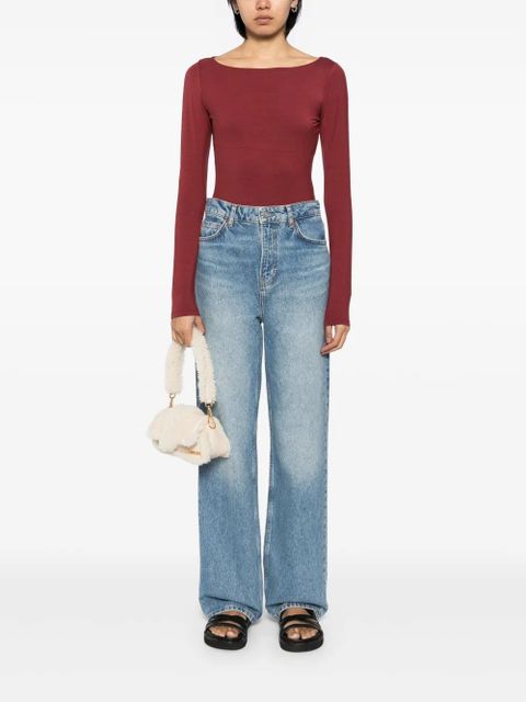 Reformation Wiley top - Red - zdjęcie produktu nr 2