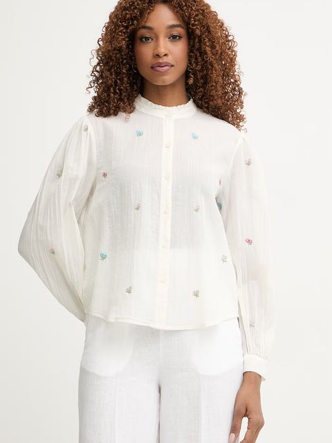 United Colors of Benetton koszula damska bawełniana - zdjęcie produktu nr 2