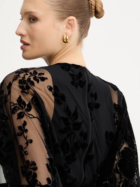 Pinko sukienka kolor czarny mini dopasowana 105624 A2QD