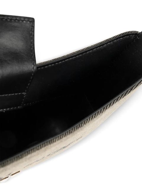 Off-White Jitney Quote zipped shoulder bag - Neutrals - zdjęcie produktu nr 2