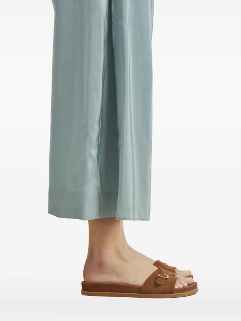 Ancient Greek Sandals buckle strap sandals - Brown