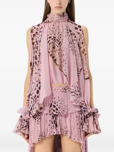 Blumarine ruffled blouse - Pink