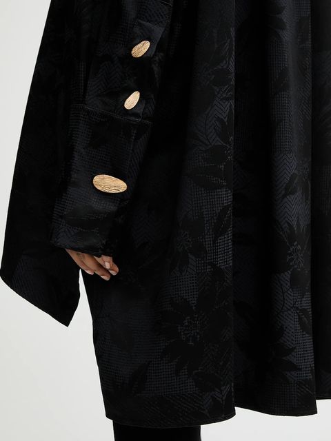 Answear.LAB koszula damska kolor granatowy relaxed z kołnierzykiem klasycznym