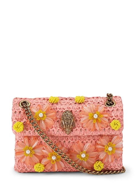 Kurt Geiger London torebka crossbody damska Raffia Mini Kensington - zdjęcie produktu nr 1