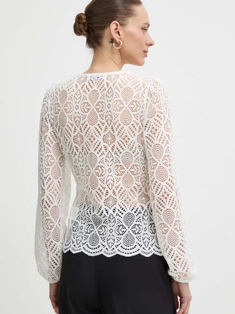 Morgan bluzka TOULI damska kolor biały gładka