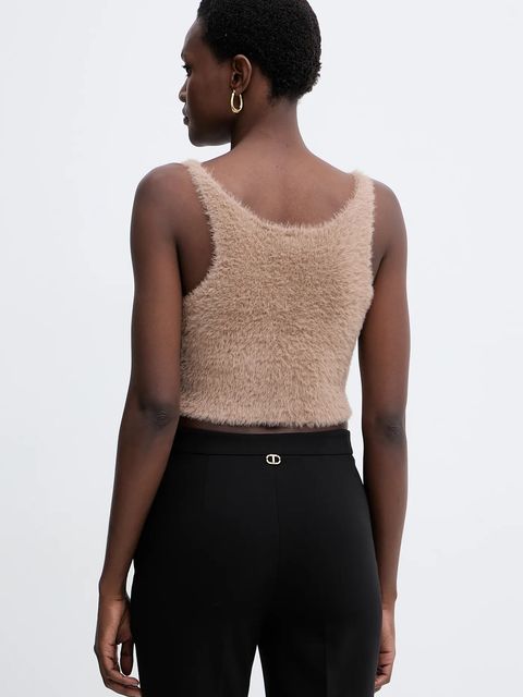 Guess top HAILEY kolor beżowy O5BR01 Z1282 - zdjęcie produktu nr 2