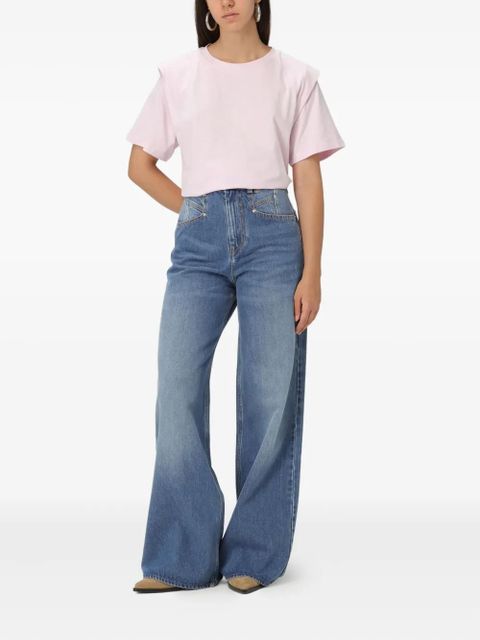 MARANT ÉTOILE crew-neck T-shirt - Pink - zdjęcie produktu nr 2