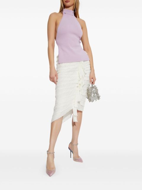 Cult Gaia halterneck top - Purple