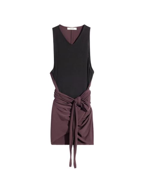 LEMAIRE draped sleeveless dress - Black - zdjęcie produktu nr 1