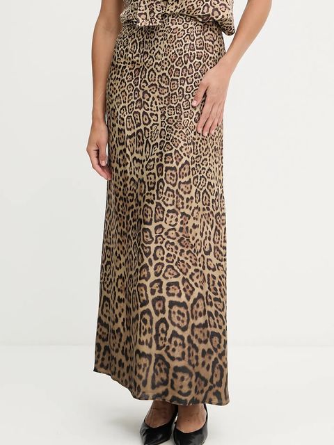 Marciano by Guess spódnica ALANIS kolor brązowy midi prosta 5YGD22 7298A - zdjęcie produktu nr 1