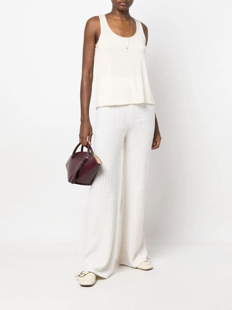 Lanvin knitted cashmere trousers - Neutrals - zdjęcie produktu nr 2