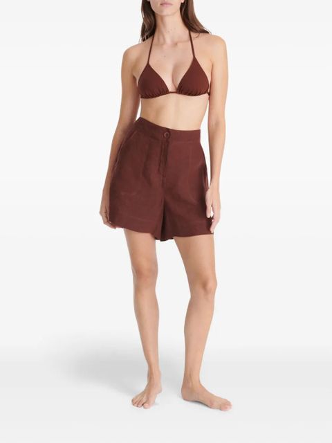 ERES Correct high-waisted shorts - Brown - zdjęcie produktu nr 2