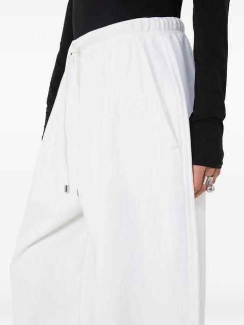 Sportmax drawstring trousers - White