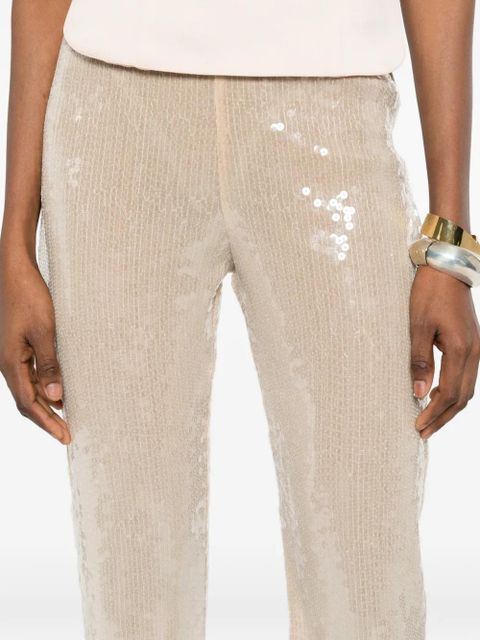 Oséree sequin trousers - Neutrals