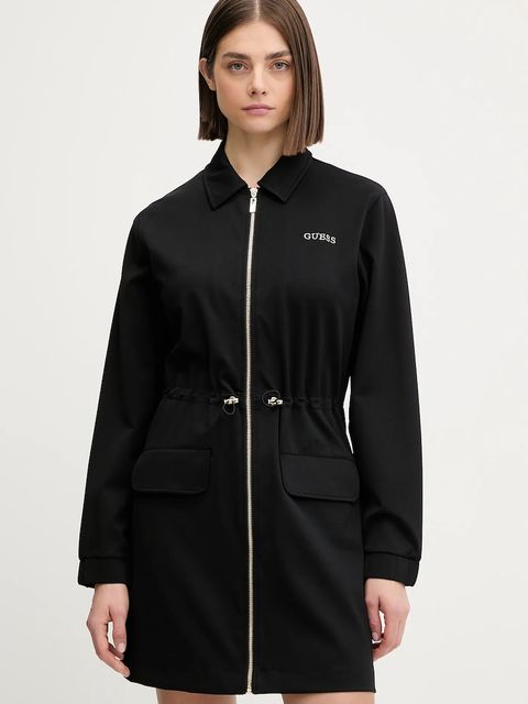 Guess sukienka CARLA kolor czarny mini rozkloszowana V5YK04 KCX42 - zdjęcie produktu nr 1