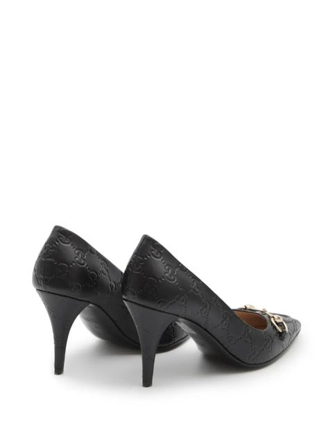 Gucci Horsebit leather pumps - Black