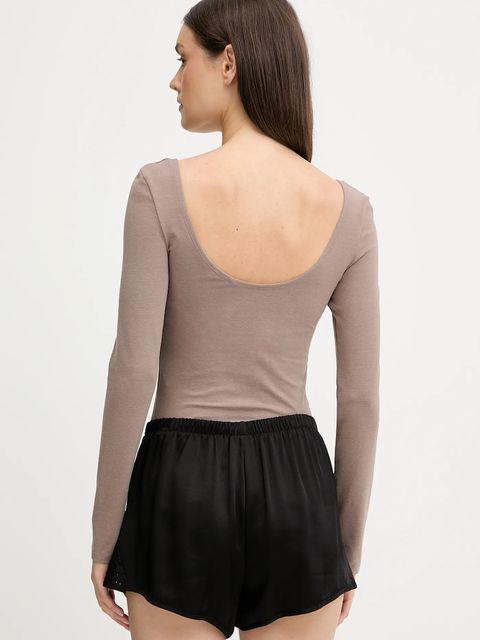 Guess body NEW CARRIE damskie kolor brązowy O5RM08 KBBU1