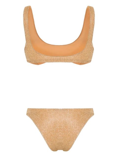 Oséree Lumière Sporty lurex bikini - Gold - zdjęcie produktu nr 2