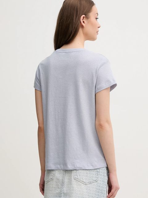 Pepe Jeans t-shirt lniany MEGAN