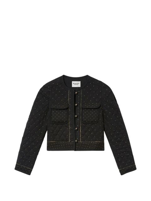 MARANT ÉTOILE Vania buttoned jacket - Black - zdjęcie produktu nr 1