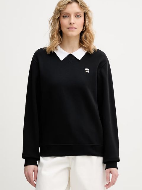 Karl Lagerfeld bluza damska bawełniana IKON - zdjęcie produktu nr 2