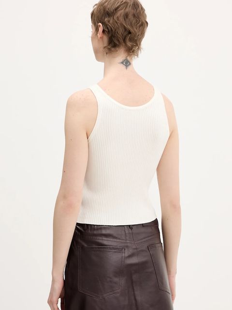 Karl Lagerfeld Jeans top kolor beżowy B1W18024 - zdjęcie produktu nr 2