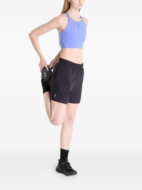 On Running cut-out performance crop - Purple - zdjęcie produktu nr 2