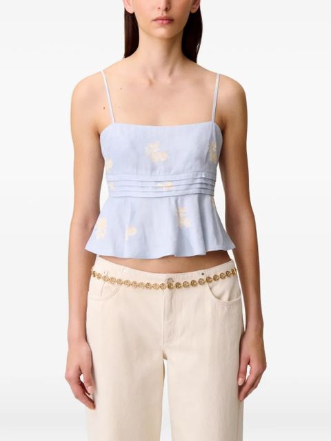 Claudie Pierlot floral-print blouse - Blue