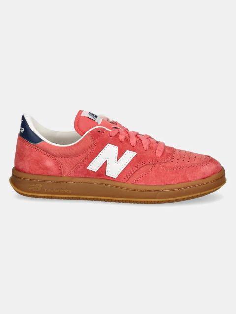 New Balance sneakersy zamszowe CT500 damskie kolor czerwony CT500AB