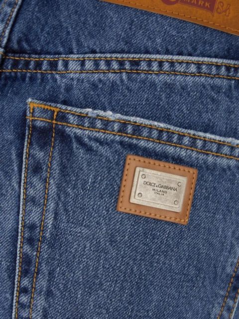 Dolce & Gabbana denim pocket skirt - Blue